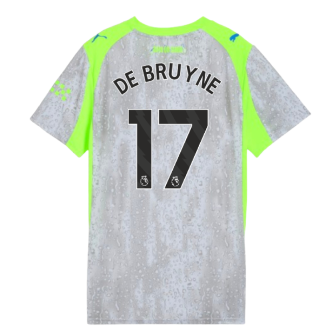 Premium Third Premier League Team De Bruyne Jersey 2025-2026 Durable