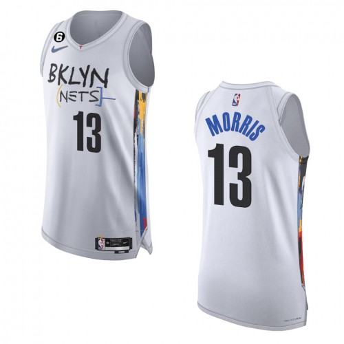 Brooklyn Nets Markieff Premium Quality Replica Jersey Vintage Look #13