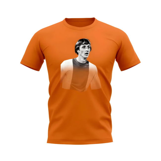 Durable 2025-2026 Ajax T-shirt With Retro Design - Johan Cruyff
