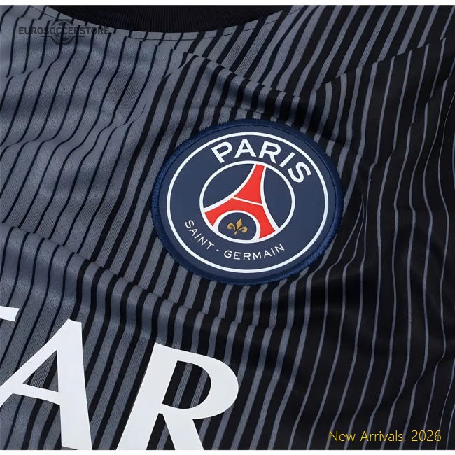 2025-2026 PSG Goalkeeper Shirt (Black)