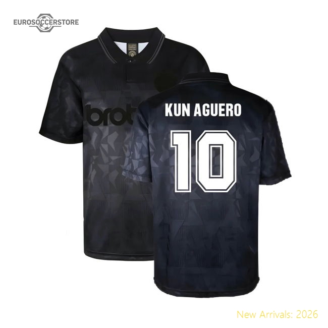 Official Barclays Premier League Premier Team Kun Aguero Shirt Dri-fit