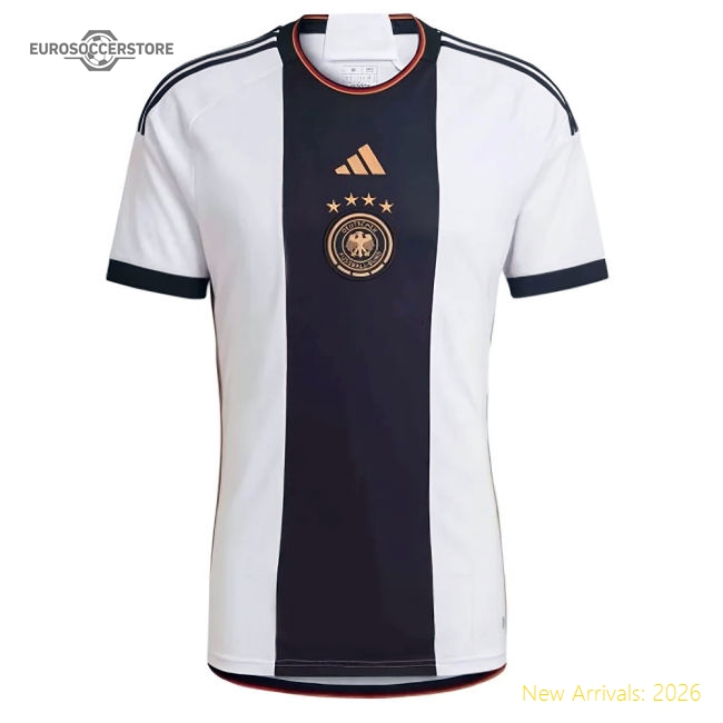 Top Germany 2022-2023 Home Short Sleeve Jersey Contemporary Comfort