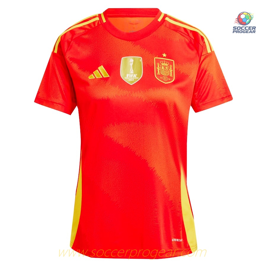 Spain Home Team Jersey 2024-2025 Season Women