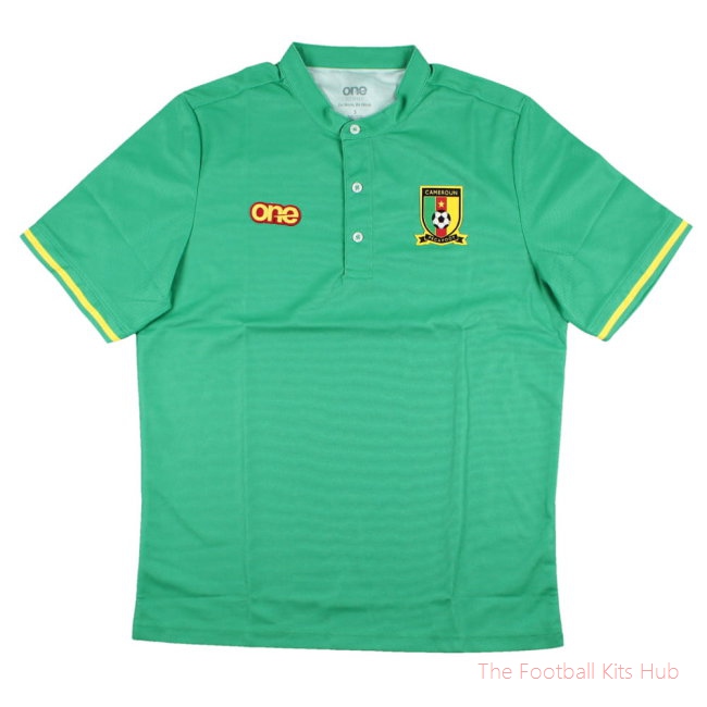 2022-2023 Cameroon Mens Polo Shirt (Green)