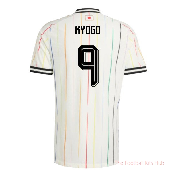 2026-2027 Japan Authentic Away Shirt (Kyogo 9)