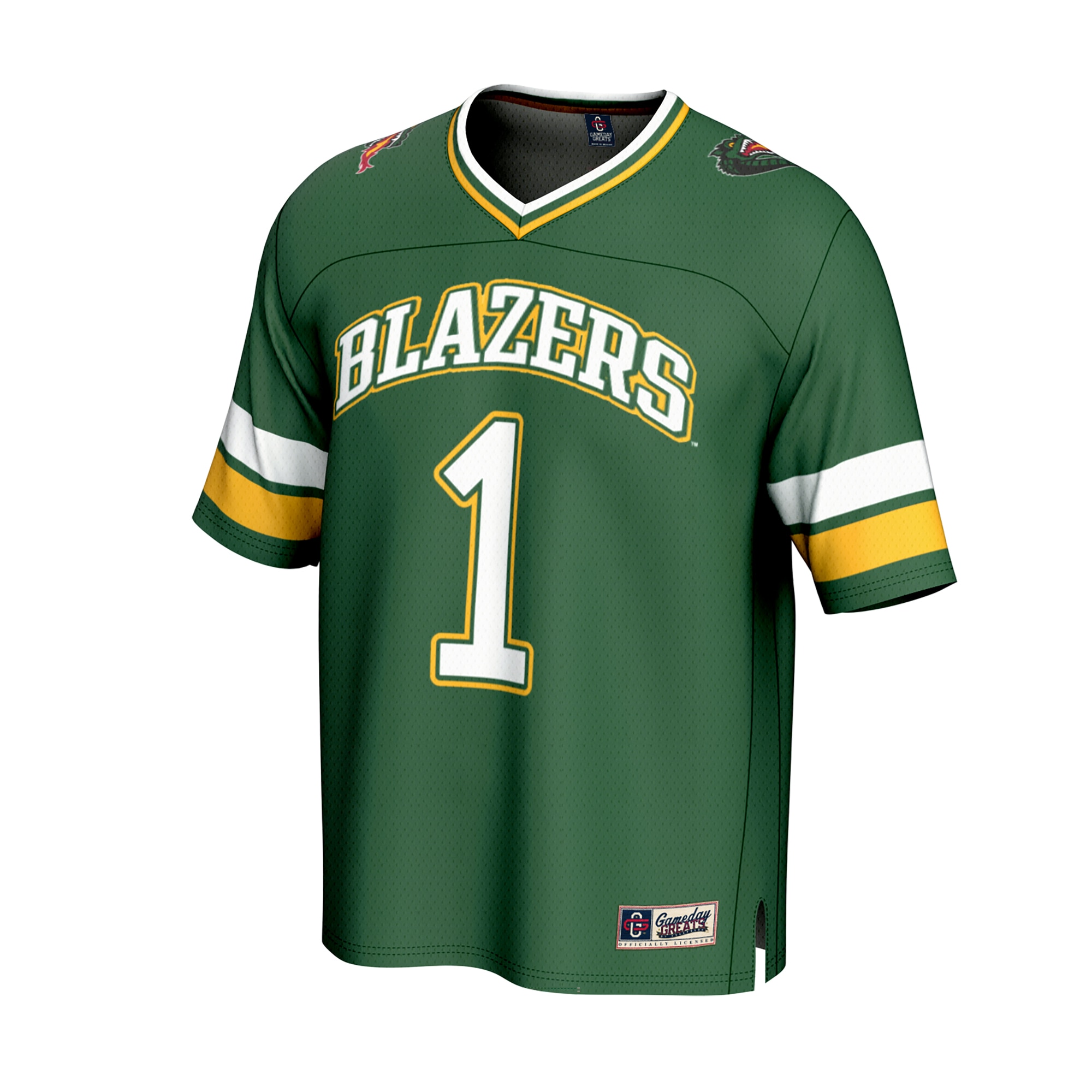 UAB Blazers #1 Football Jersey - Green | Stadium Series 2026/27