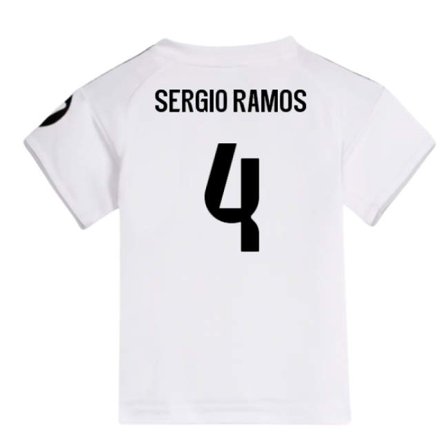 2025-2026 Real Madrid Home None - Official Kit (Sergio Ramos 4)