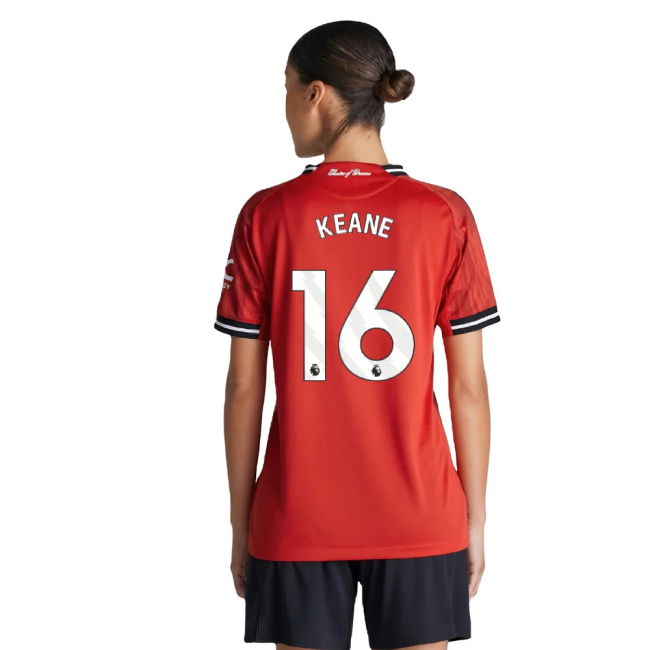 Man Utd 2025-20 Home Shirt Keane #16 M Women S