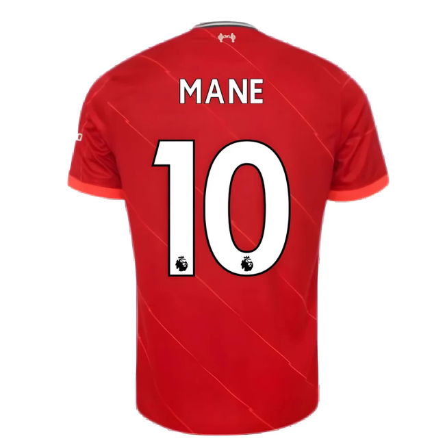 Premier League Jersey 2021-2022 LIV Home Rare MANE 10 Adults #13700