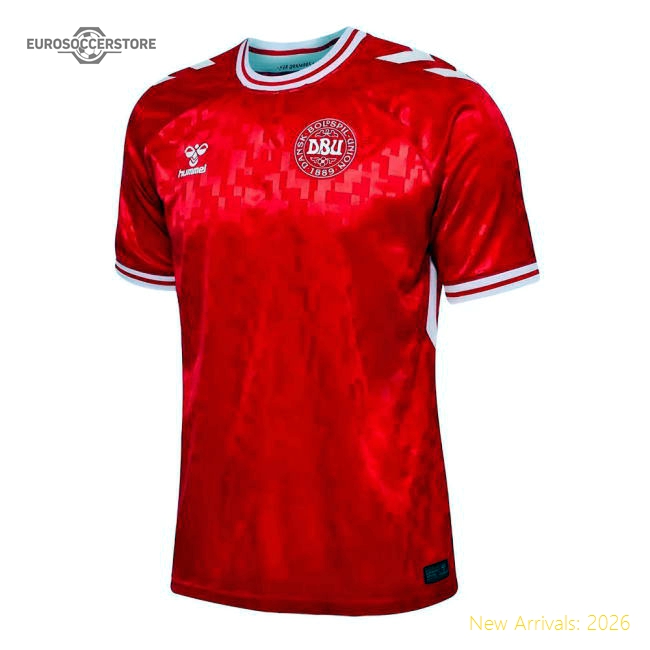 Denmark 2024-2025 Authentic Home Jersey (den) Movement Retro