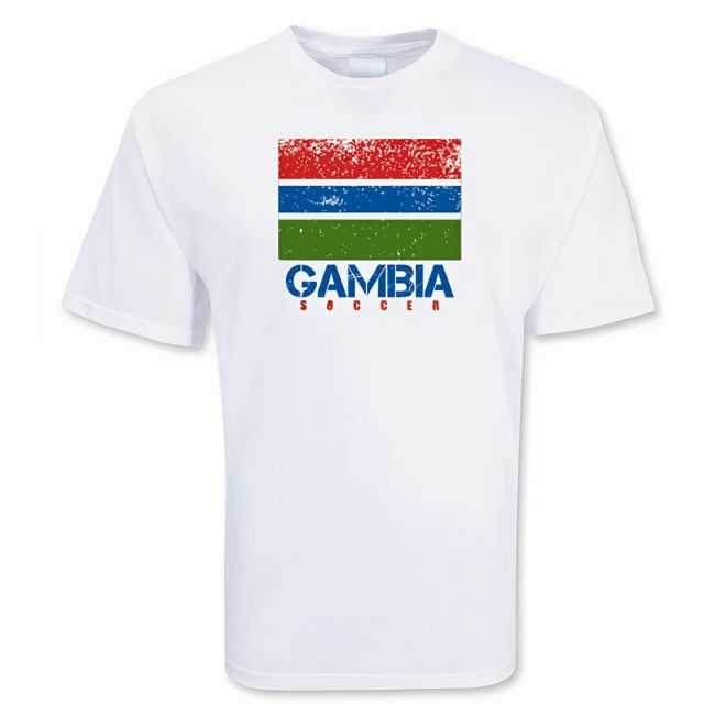Pro-Grade Gambia Soccer T-Shirt Match-Ready Championship