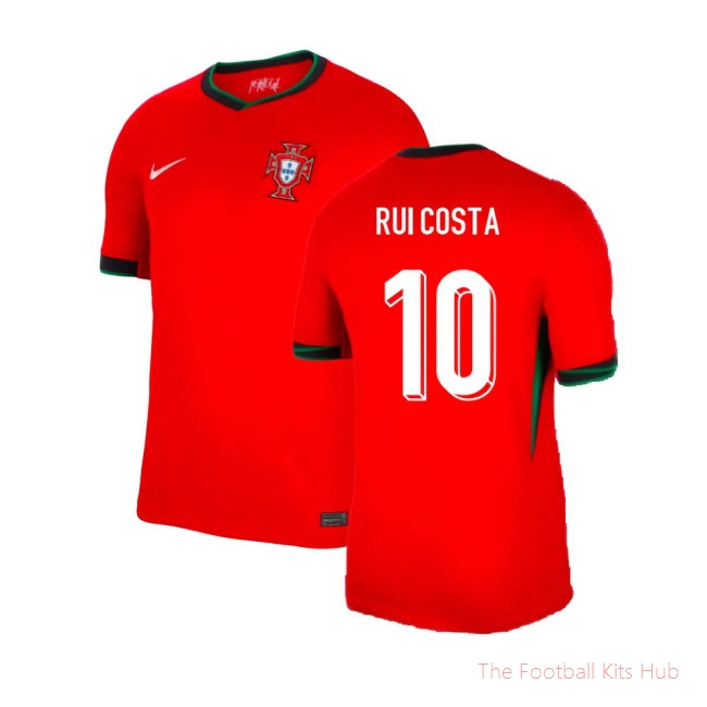 2024-2025 Portugal Home Shirt (Rui Costa 10)
