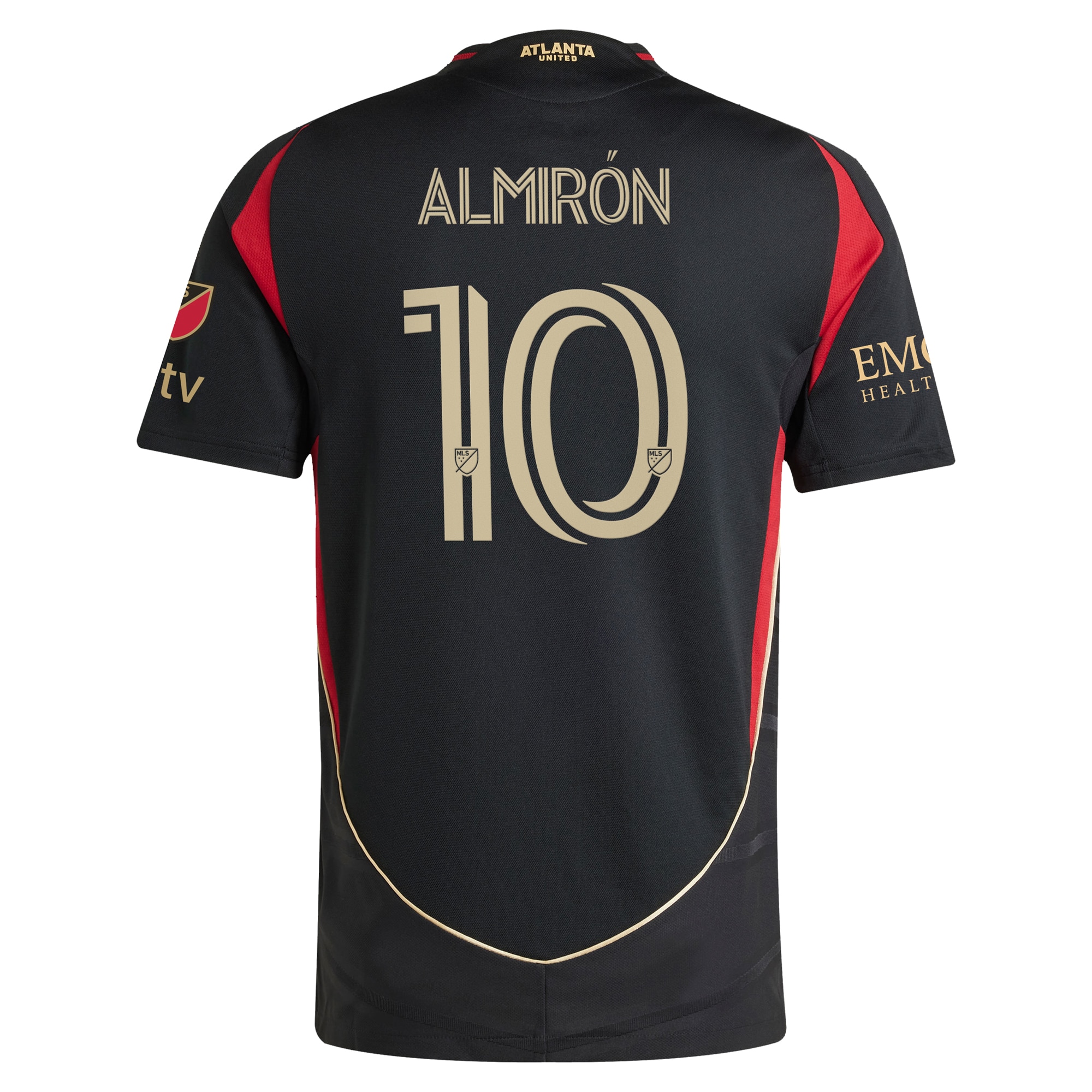 [SJH] Miguel Almiron Atlanta United FC 2025 The Connector Authentic Player Jersey - Black