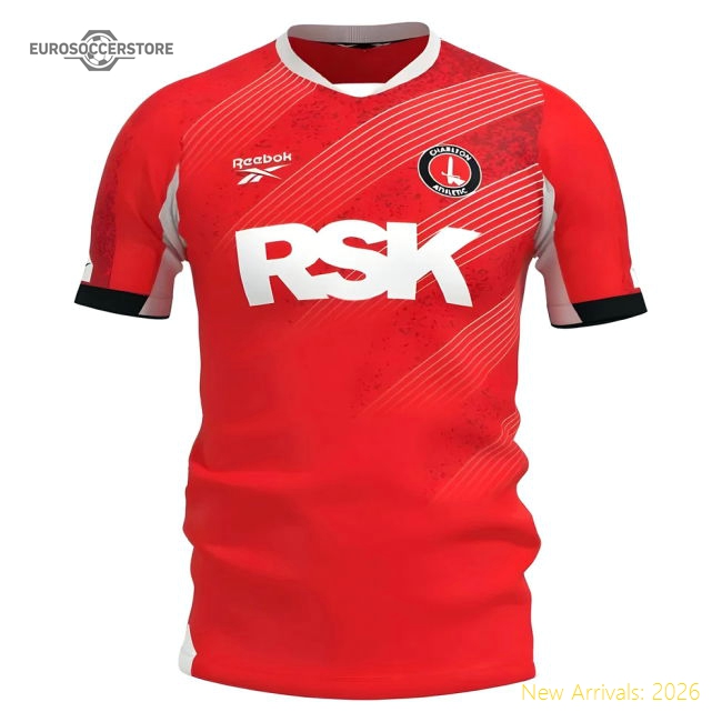 2025-2026 Charlton Athletic Home Shirt - Kids - Match Day Jersey