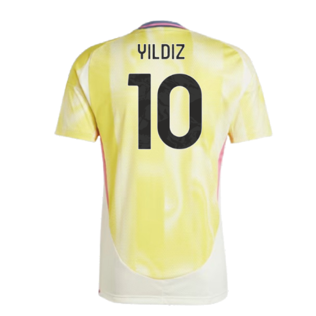 2024-2025 Juve Away Shirt (Yildiz 10) Antibacterial Lightweight