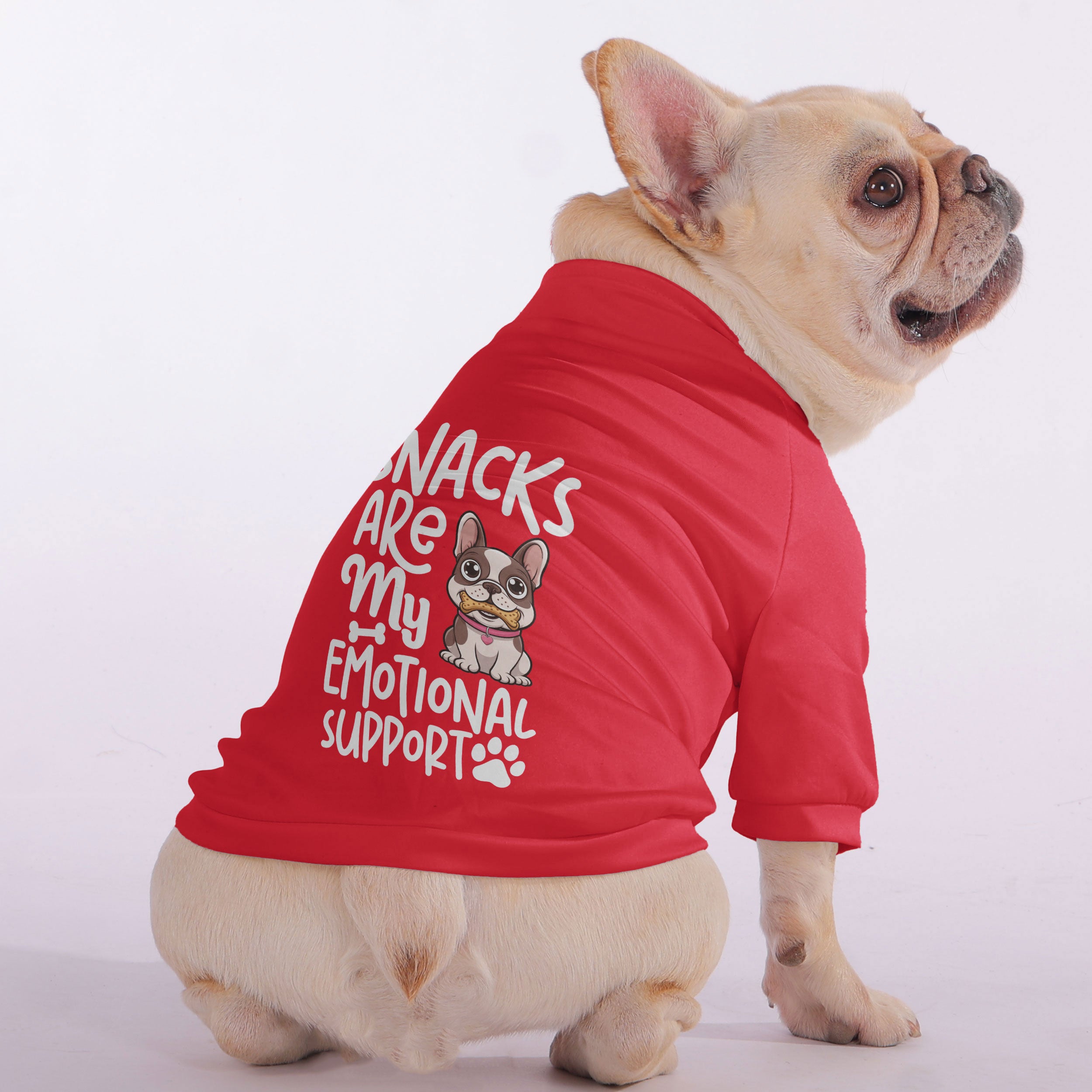 Street-Ready Snacks Are My Emotional Support - Snuggly Zip-up Sweatsh...