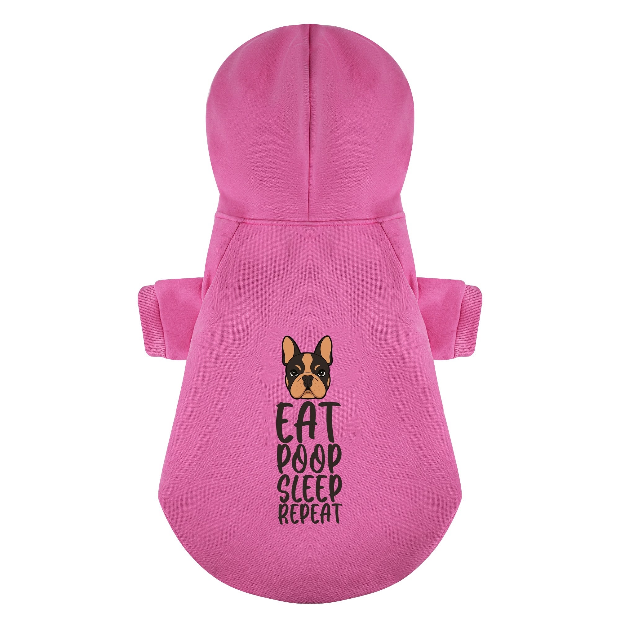 Fashion-Forward Eat Poop Sleep - Personalized French Bulldog Hoodies ...