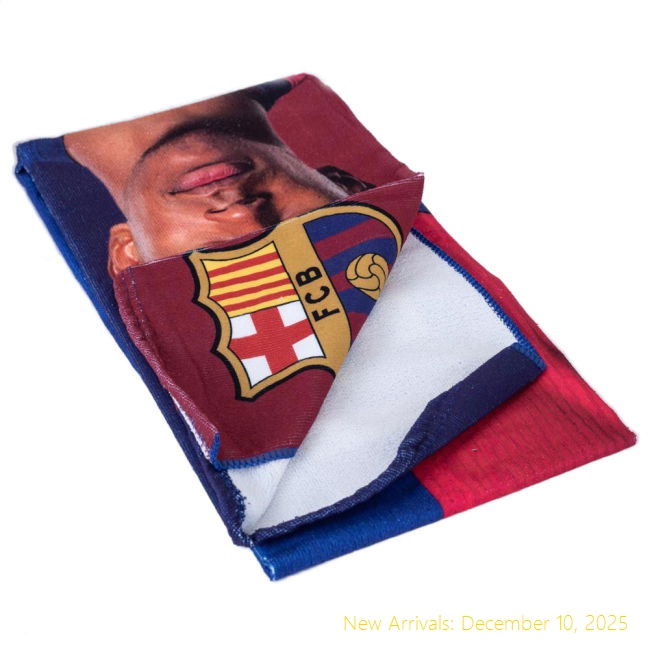Premium Quality Barca FC Barcelona Yamal Vertical Split Towel