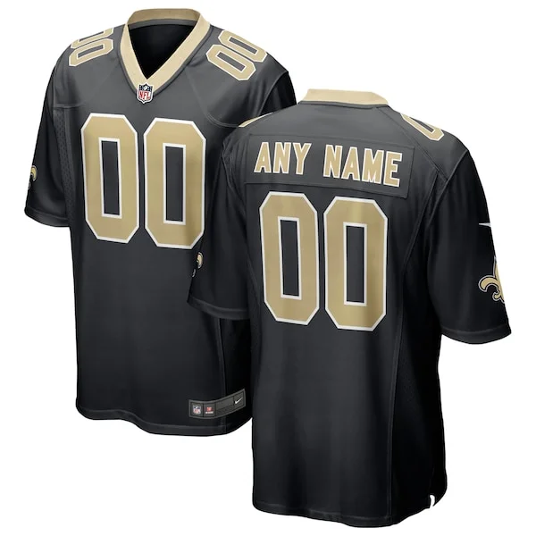 New Orleans Saints Game NFL Jersey - Black | Game-Day Football Apparel