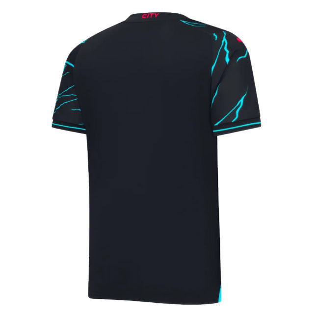 Man City Third Football Shirt 2023-20 - Doku 11 M S