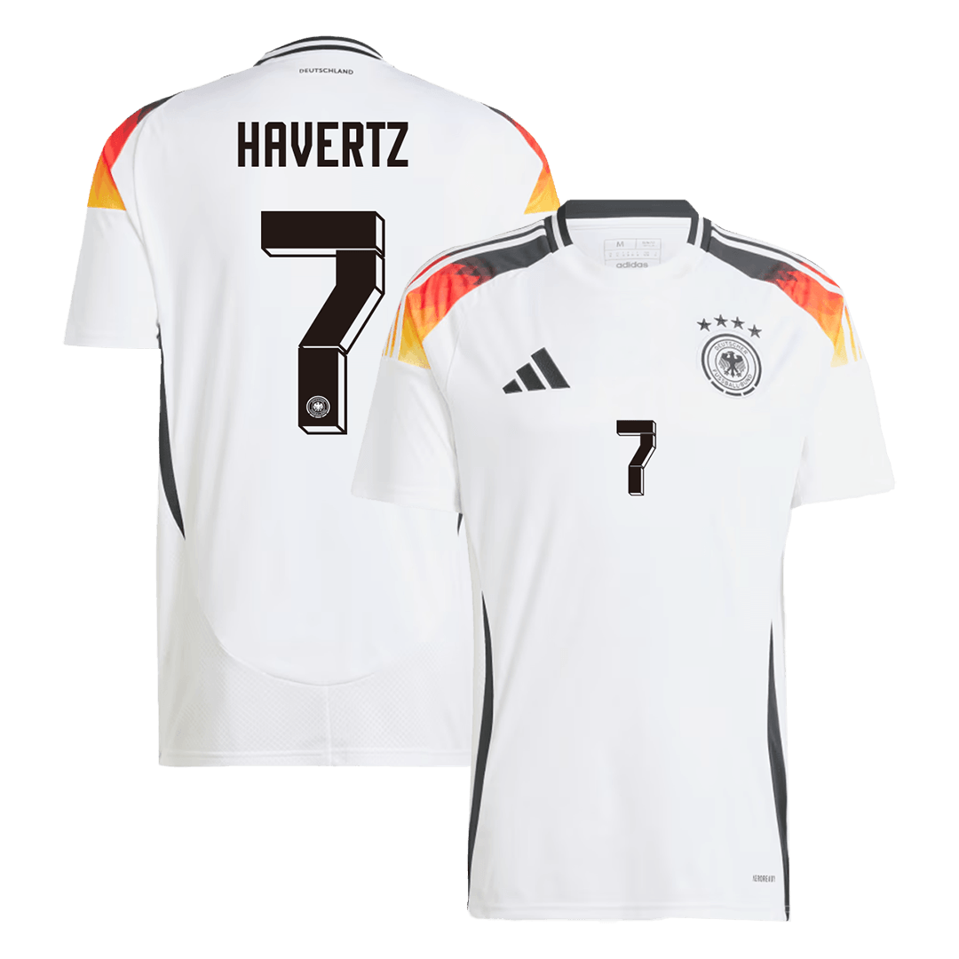 Advanced Fabric UEFA Euro 2024 Germany Home HAVERTZ 7 Soccer Jersey