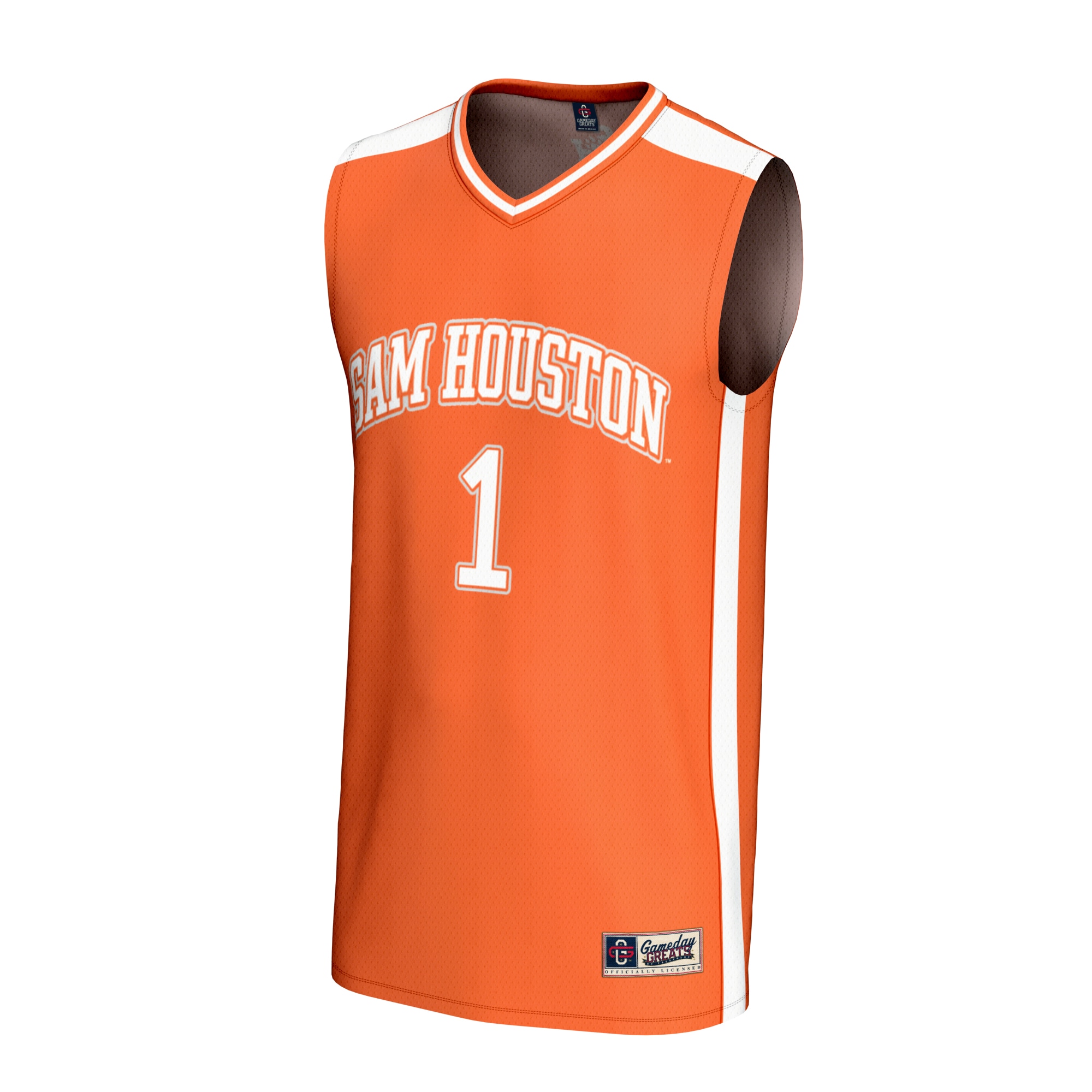 [DDG] Sam Houston State Bearkats GameDay Greats Youth Lightweight Collegiate Basketball Fashion Jersey - Orange