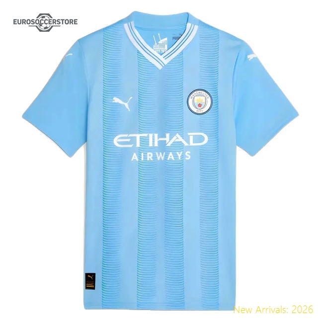 2023-2024 Manchester City Home Fan Version Ladies 2024 Man Shirt