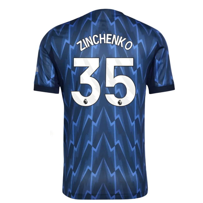 2025-2026 Arsenal Authentic Away Shirt (Zinchenko 35)