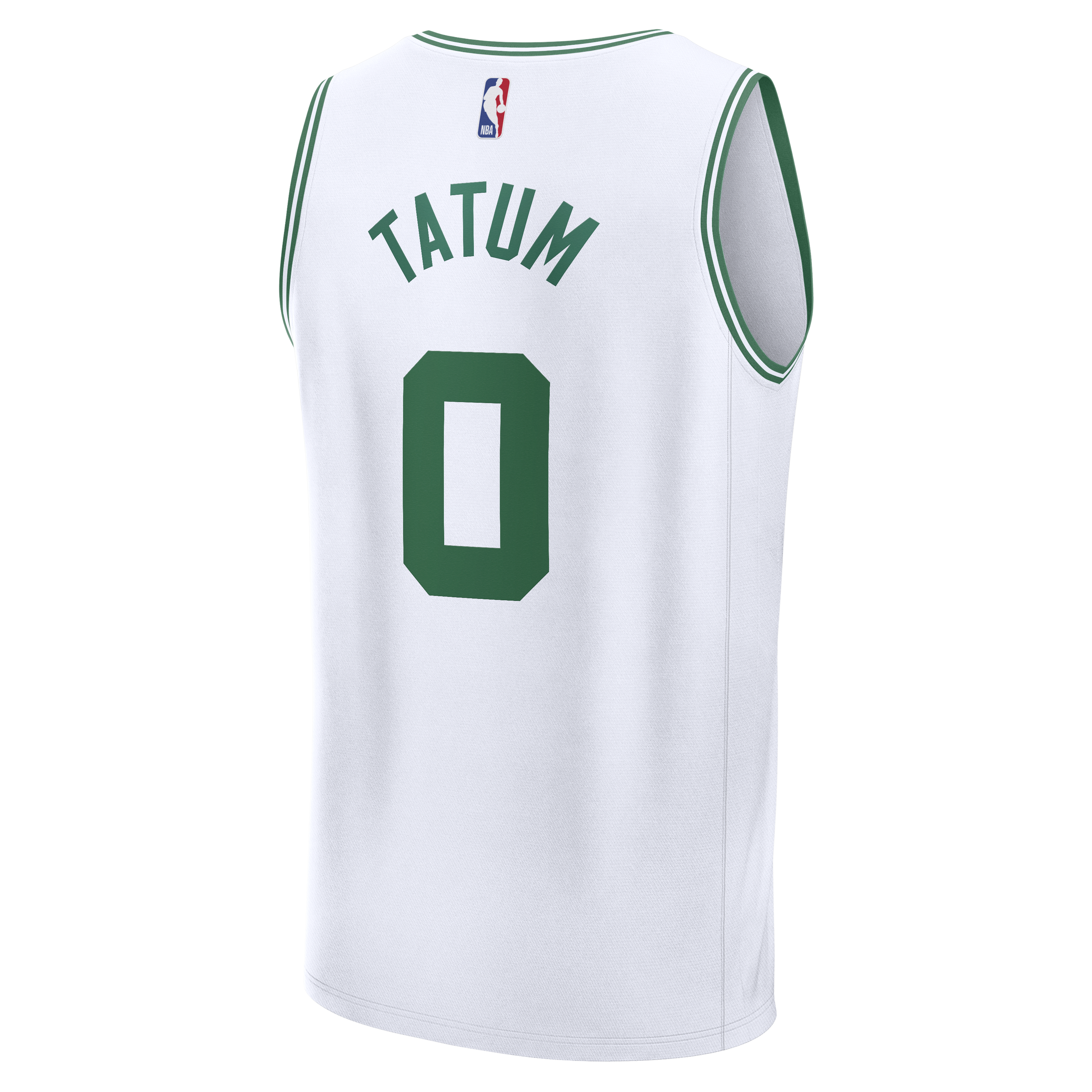[LK] Jayson Tatum #0 Boston Celtics Fast Break Replica Player Jersey - Association Edition - White