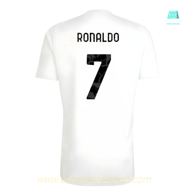 2025-2026 Juventus Training Shirt (White) (Ronaldo 7)