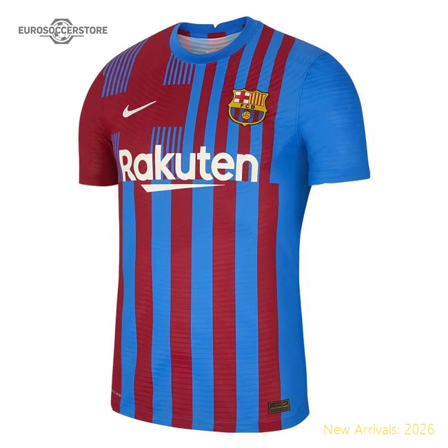 Premium-grade 2021-2022 Barca Vapor Match First Jersey (fde Jong 21)