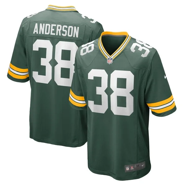 Green Bay Packers Game NFL Jersey - Green | Top-Grade Football Apparel
