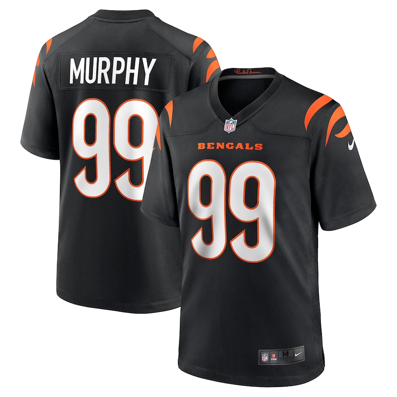 None Myles Murphy CIN Bengals Vintage Game-Ready Jersey Game Day Wear