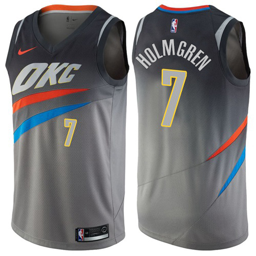 Oklahoma City Thunder Chet #7 Premium Quality Jersey Vintage Look