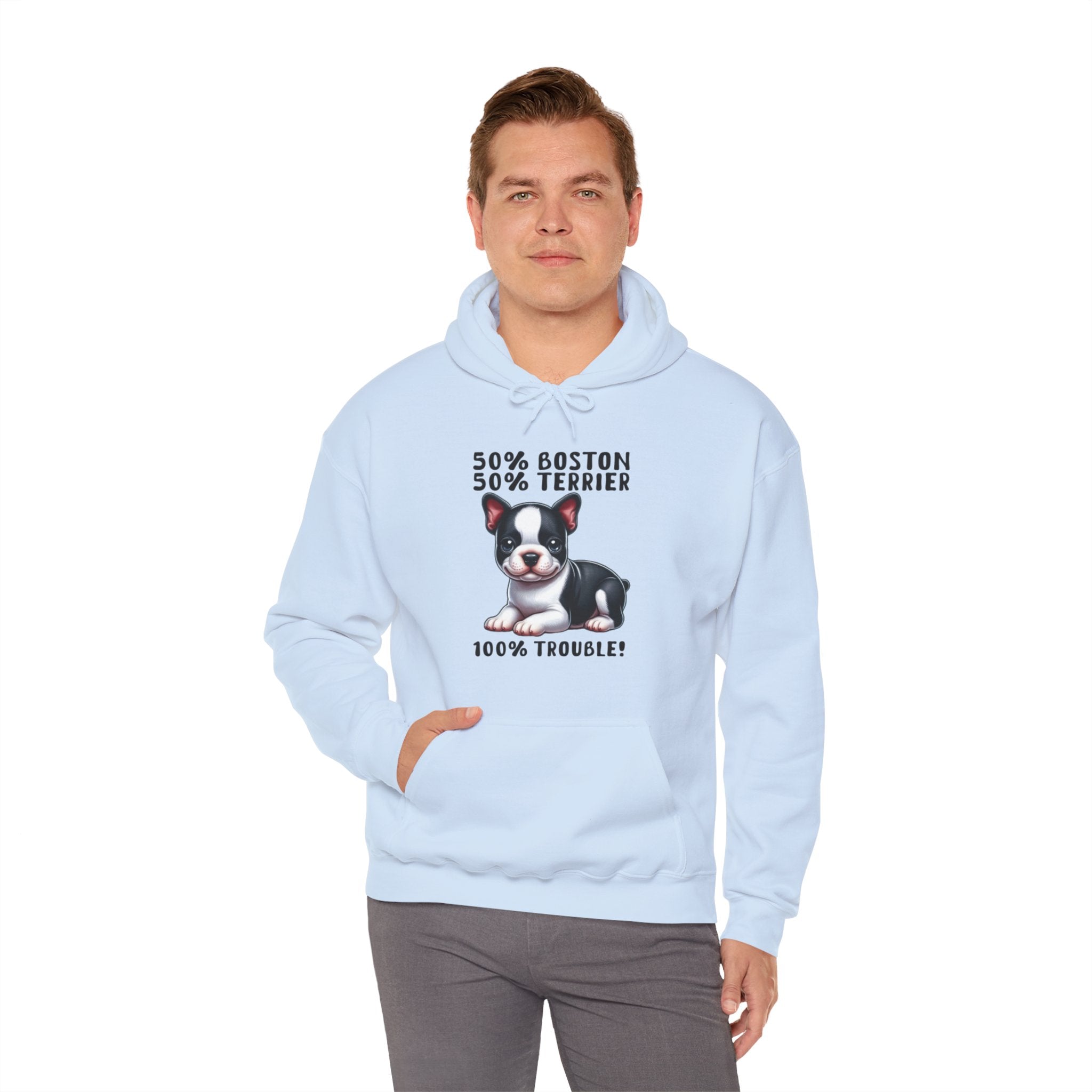 Street-Ready Celtic - Unisex Hoodie For Boston Terrier Lovers for Dog
