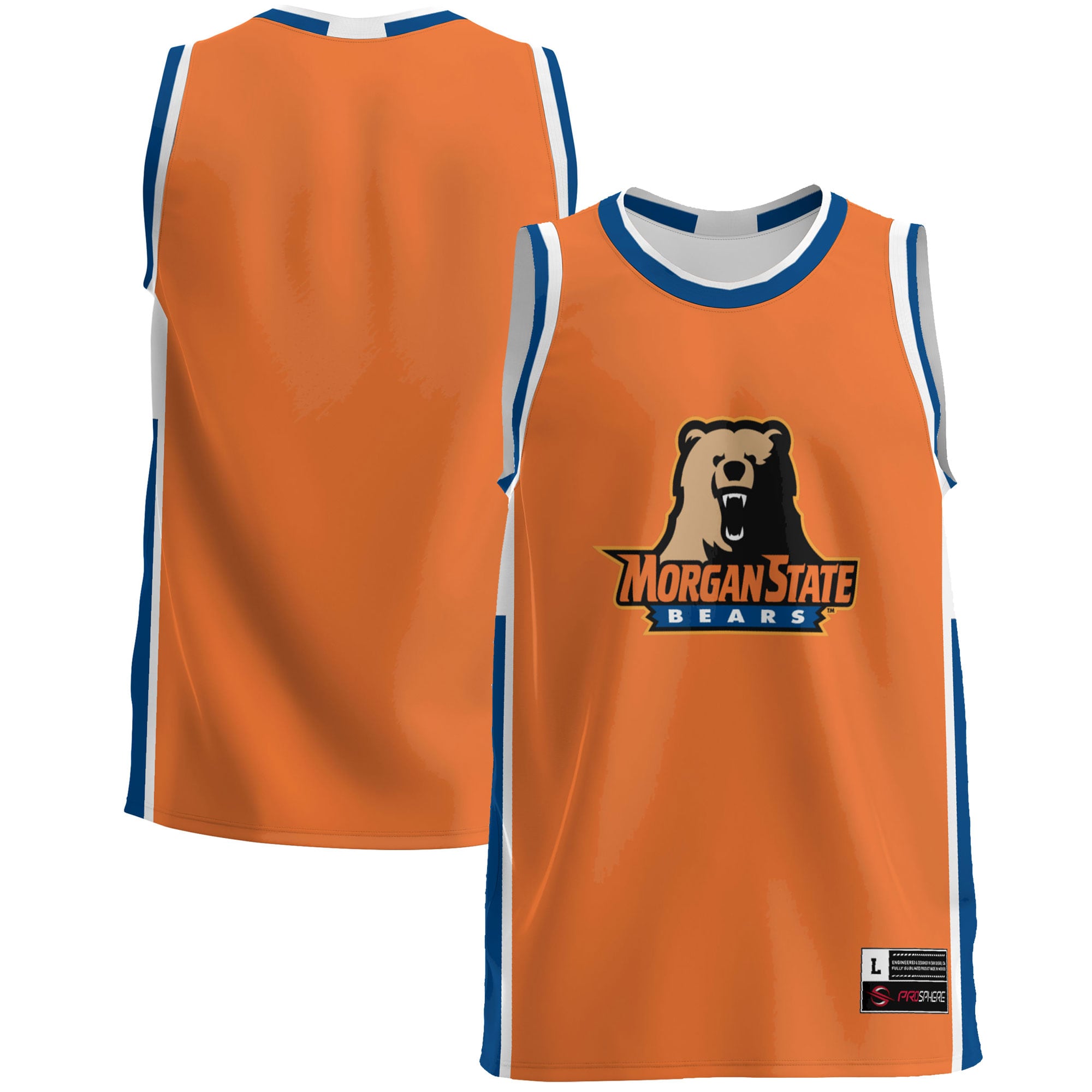 [NJP] Youth Morgan State Bears GameDay Greats Lightweight Basketball Jersey - Blue
