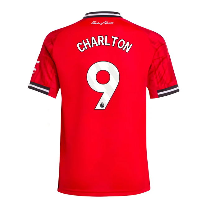 2025-2026 Man Utd Home Kit (Kids) (Charlton 9)