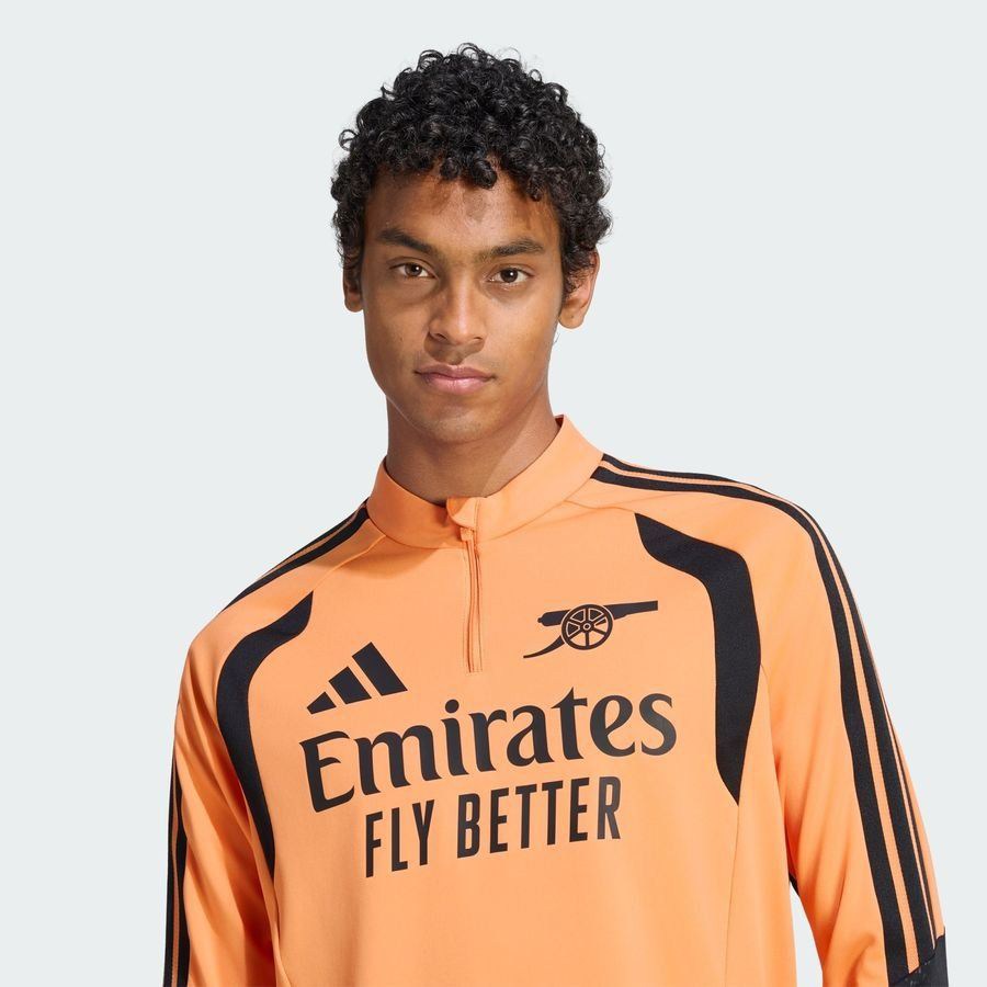 Arsenal Training Shirt - Orange/Black
