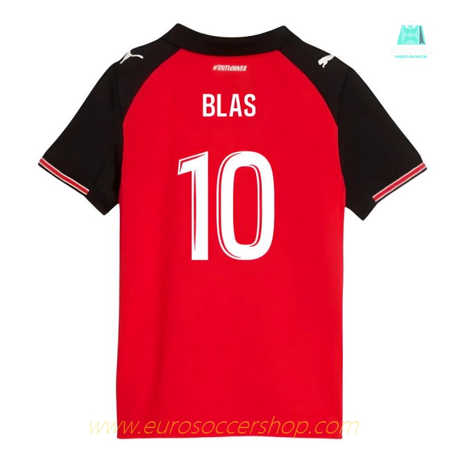 2025-2026 Stade Rennais Home Shirt (Kids) (Blas 10)