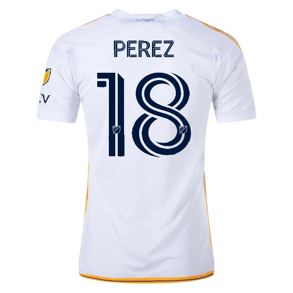 LA Galaxy Perez 2024-2025 UCL Home Jersey – Authentic Shirt