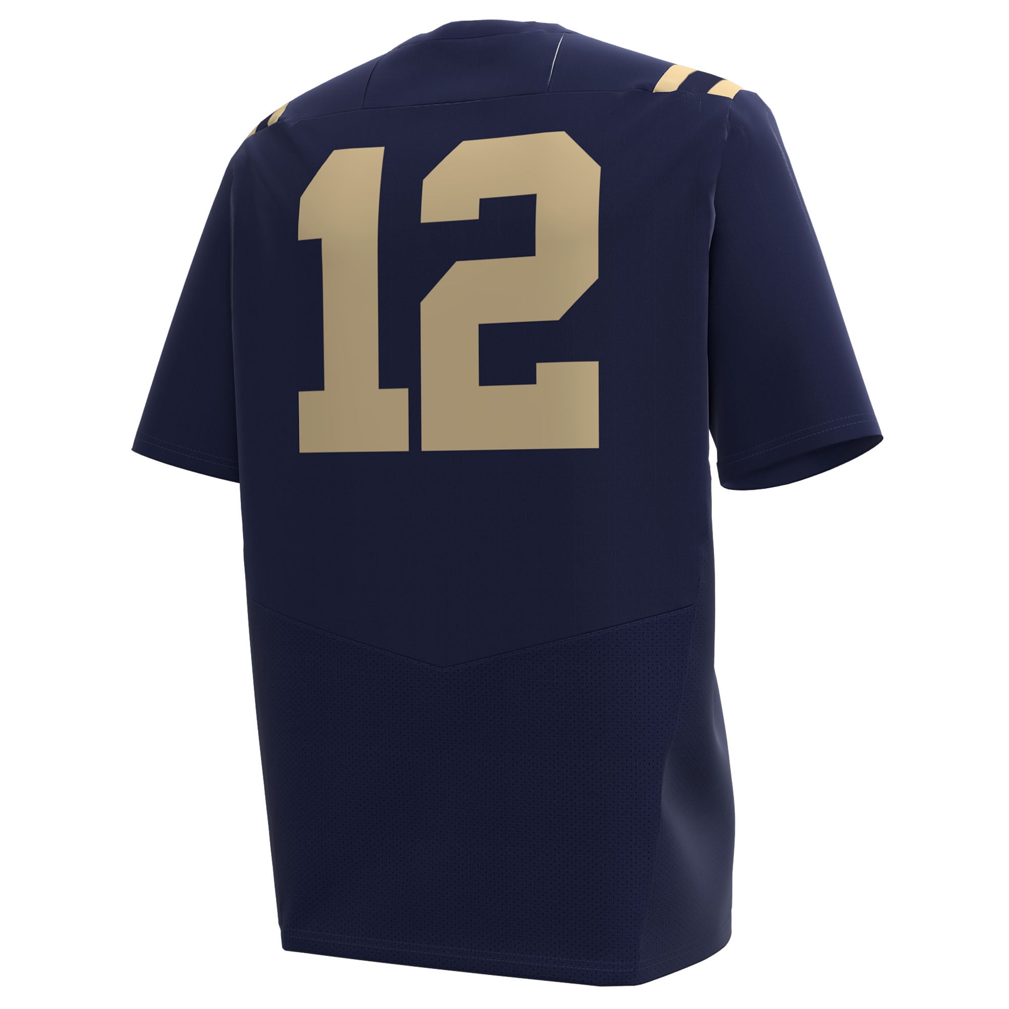 #12 Navy Midshipmen Replica Football Jersey - Navy