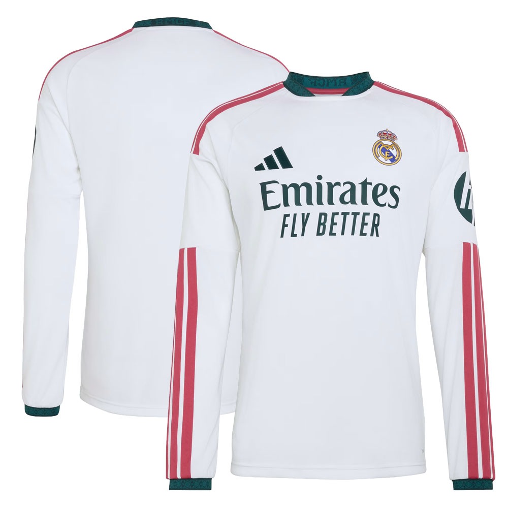 [L1D] Long Sleeve Real Madrid Home Uniform 26/27