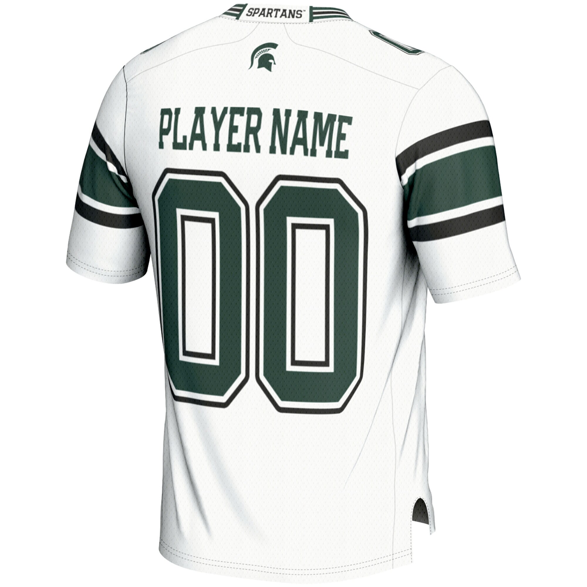 [NJP] Michigan State Spartans GameDay Greats Youth NIL Pick-A-Player Football Jersey - White