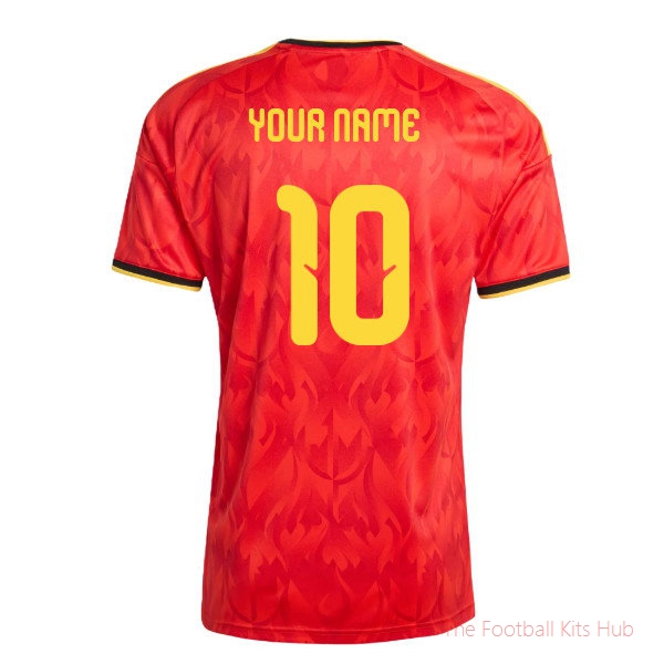 Matchday Premium Belgium Home 2026/27 Jersey (Your Name)