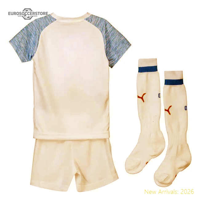 High-Quality 2018-2019 Olympique Marseille Home Little Boys Mini Kit
