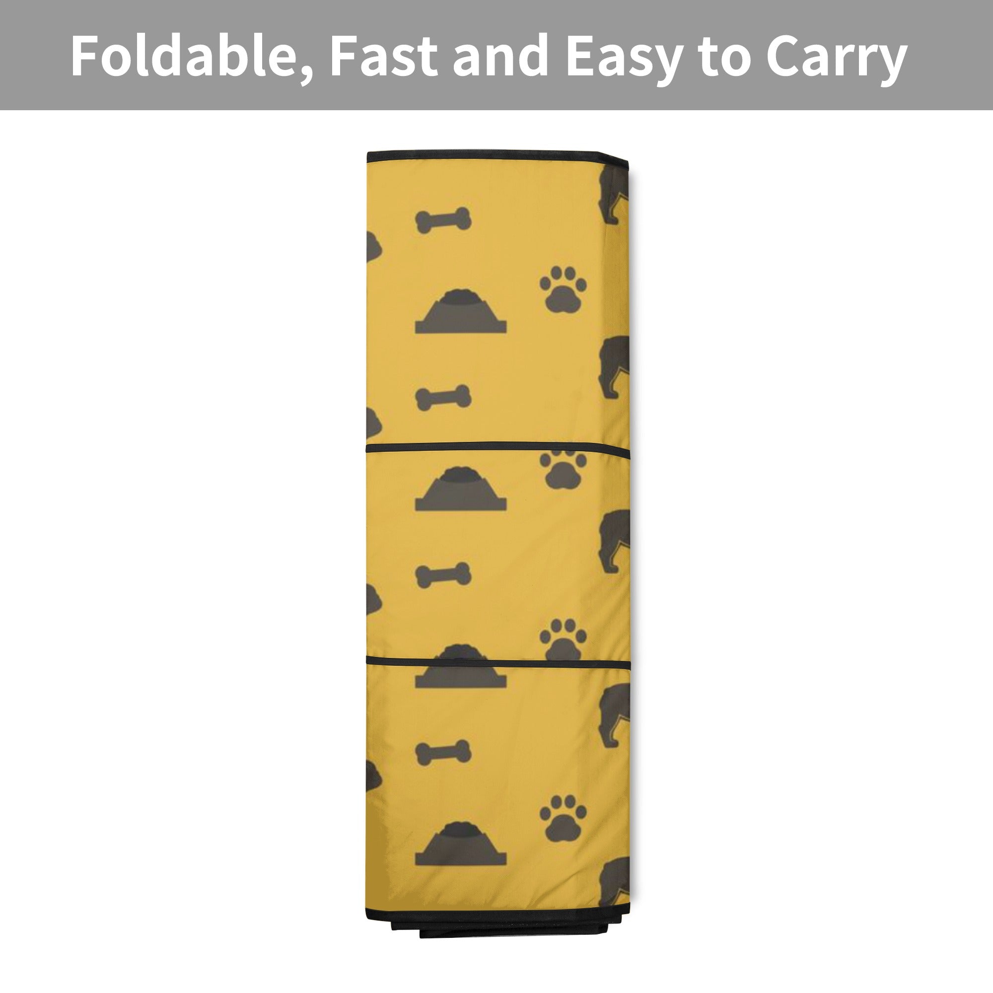 Minimal-Aesthetic Everyday Lily - Car Auto Sun Shade for Casual Outings