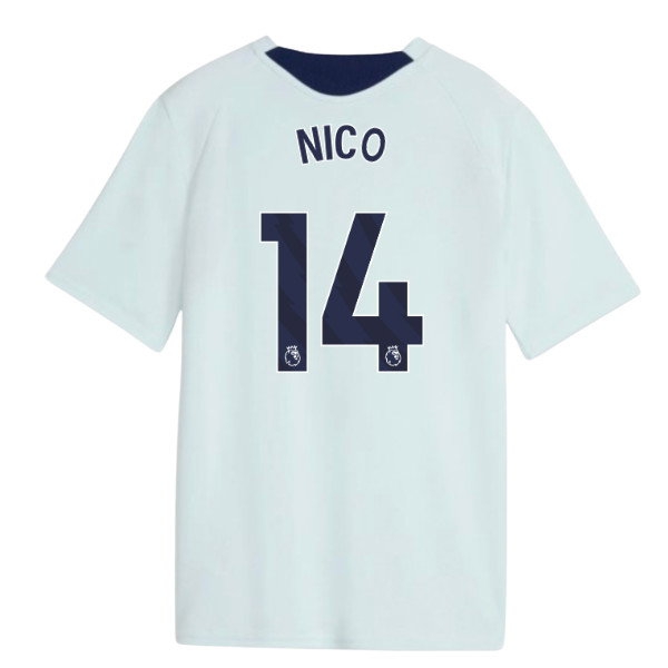 [HP] 2026-2027 Man City Training Jersey (Dewdrop) - Kids (Nico 14)