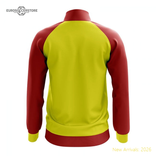 Brunei Concept Football Track Jacket (yellow) - Kids - Official Design