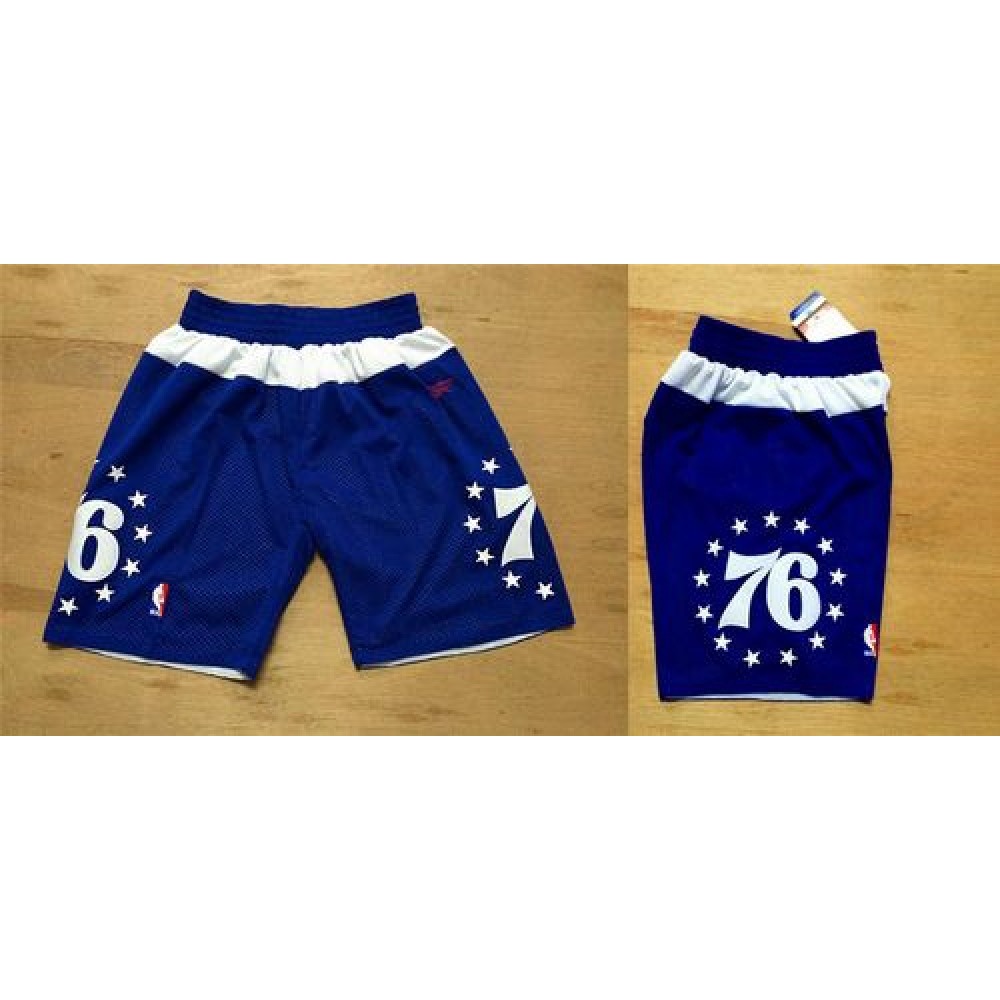 Philadelphia 76ers Dark Blue NBA Shorts