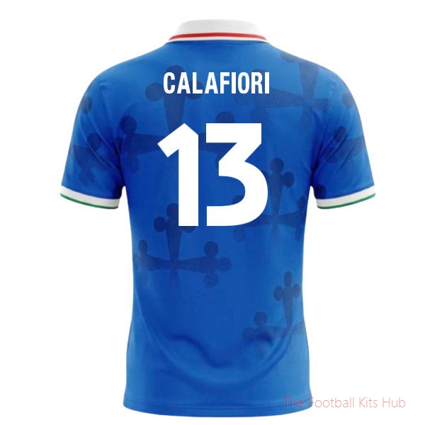 Supporters Italy World Cup Football Shirt (Calafiori 13)